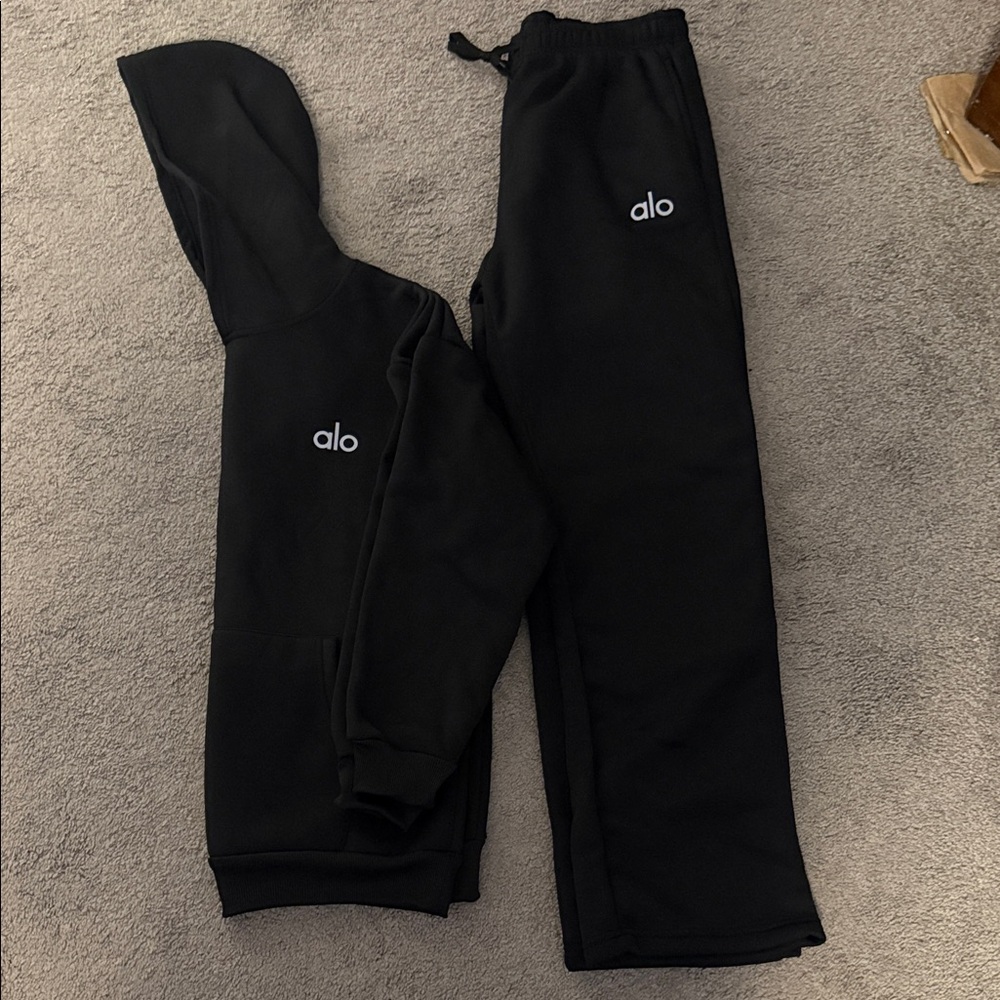 Fleece hoodie set